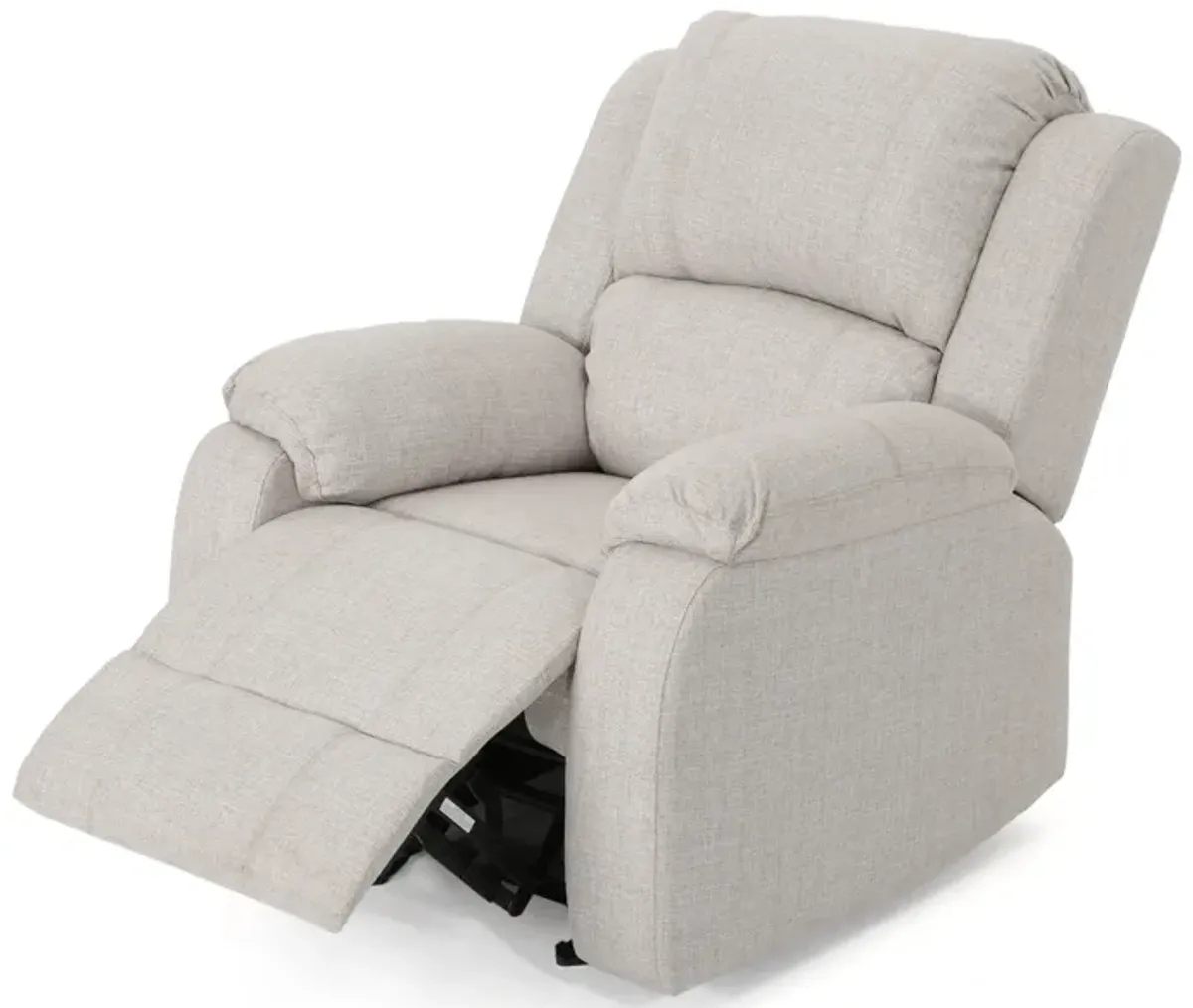 Merax Linen Fabric Manual Recliner Chair