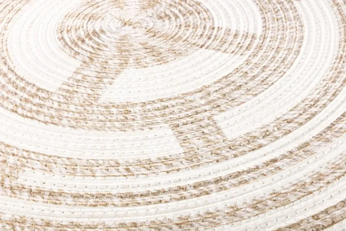Whirl Pool Ivory Wall Art