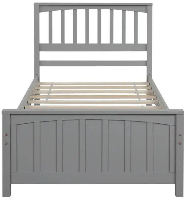 Merax Twin Size Platform Bed