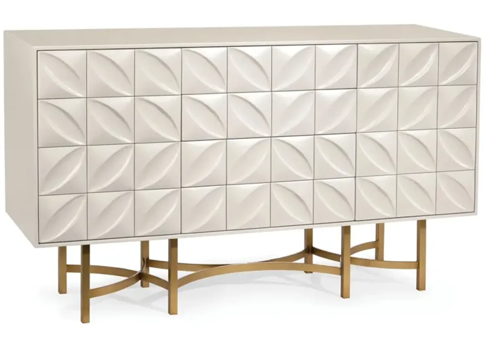 Ghost White Credenza