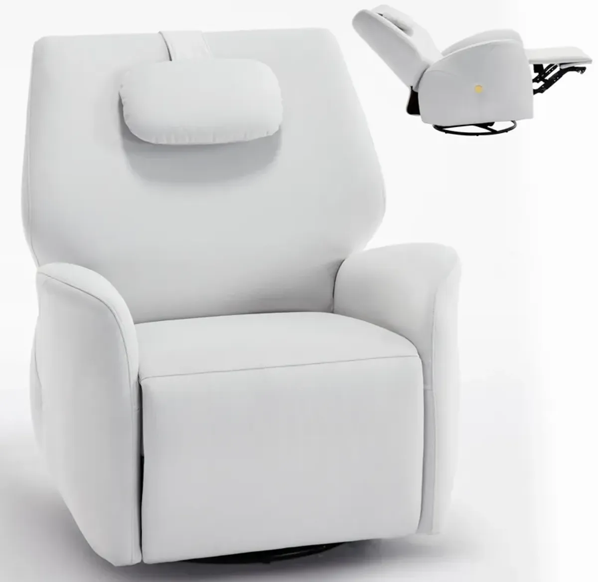 Merax Swivel and Rocker Power Recliner Chair