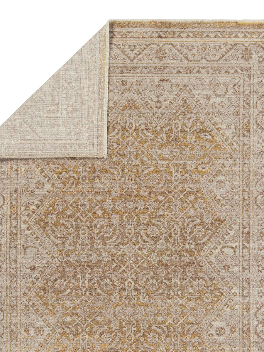 Leila Harriet Yellow/Gold 10' x 14' Rug