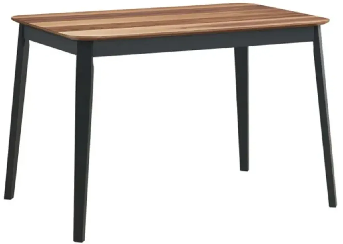 Hivvago Mid Century Modern Rectangular Dining Room Table