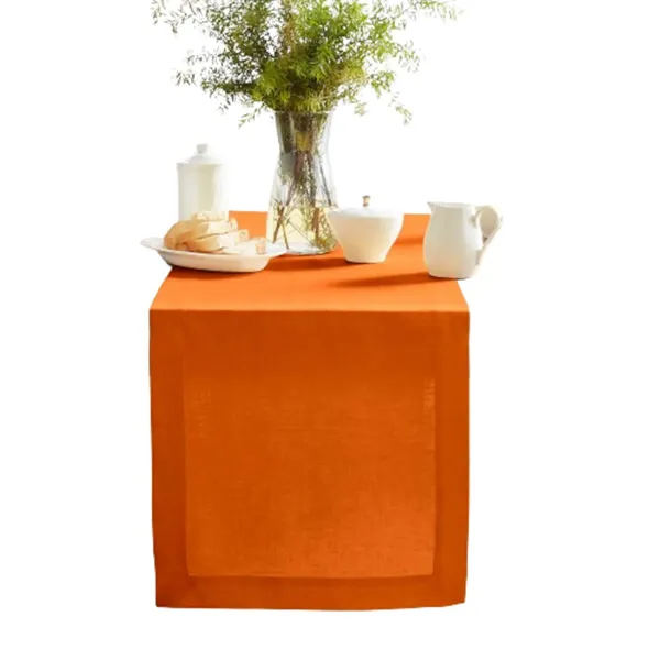 Solino Home 100% Pure Linen Table Runner - Sonoma