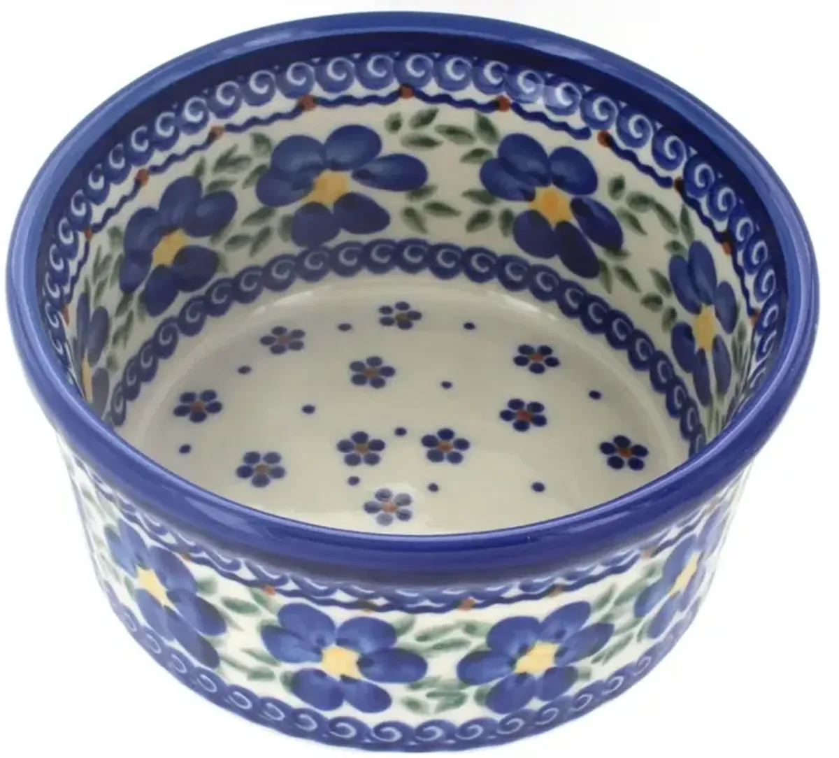 Blue Rose Polish Pottery Savannah Medium Bowl