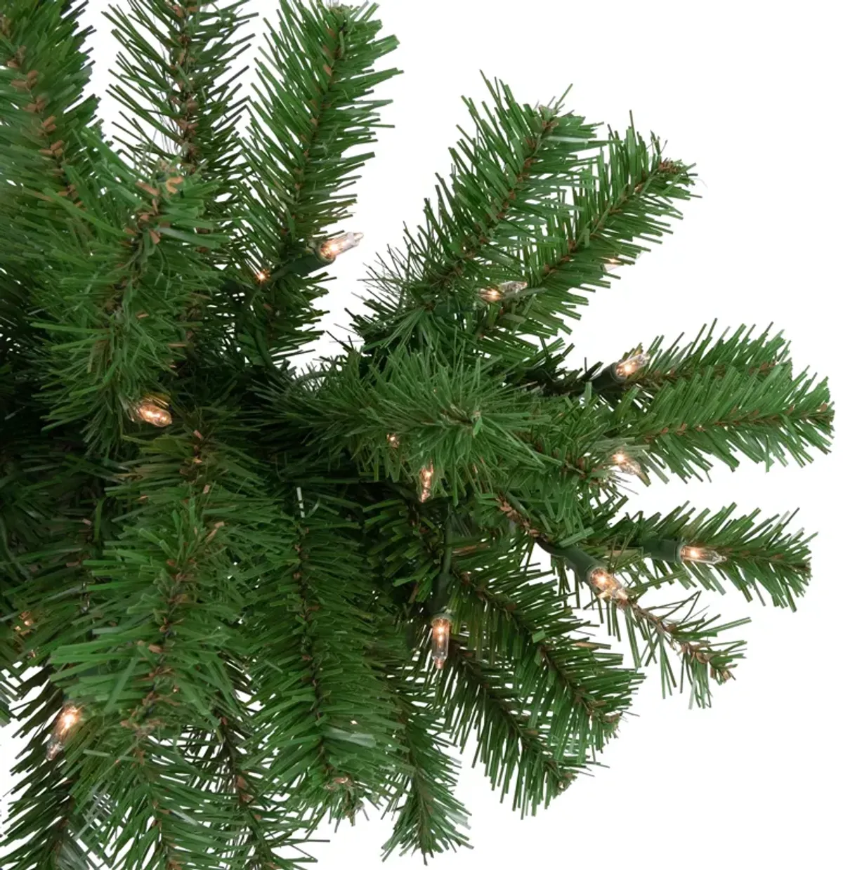 28" Pre-Lit Dorchester Pine Artificial Christmas Swag  Clear Lights