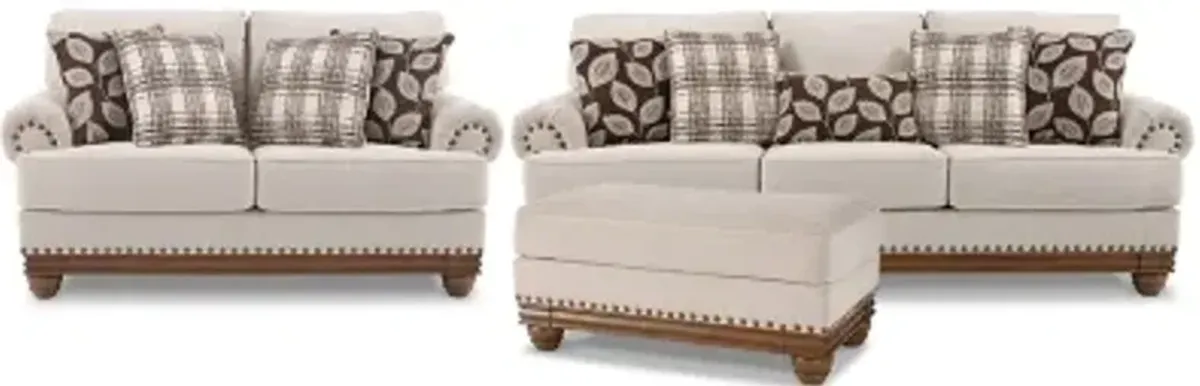 Harleson Sofa, Loveseat, and Ottoman