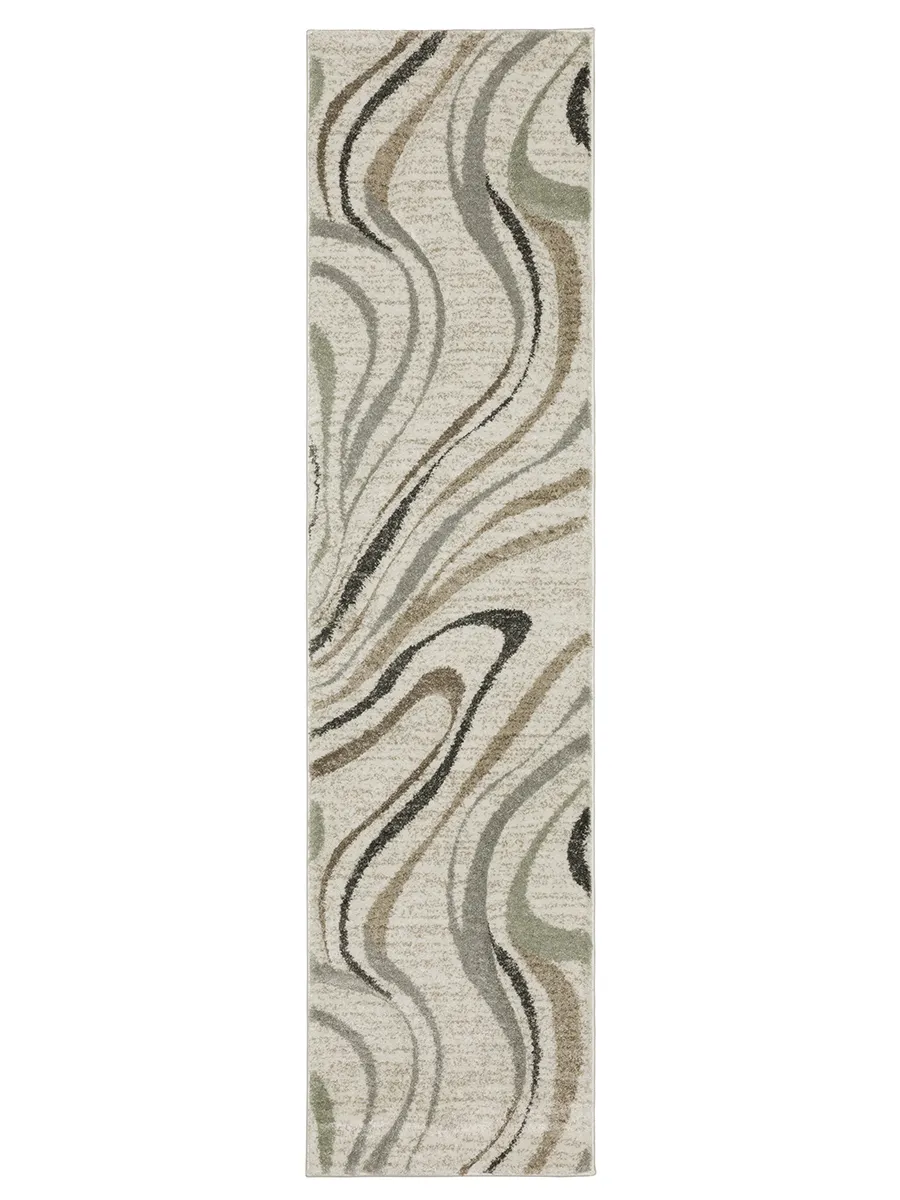 Cambria 1'10" x 7'6" Beige Rug