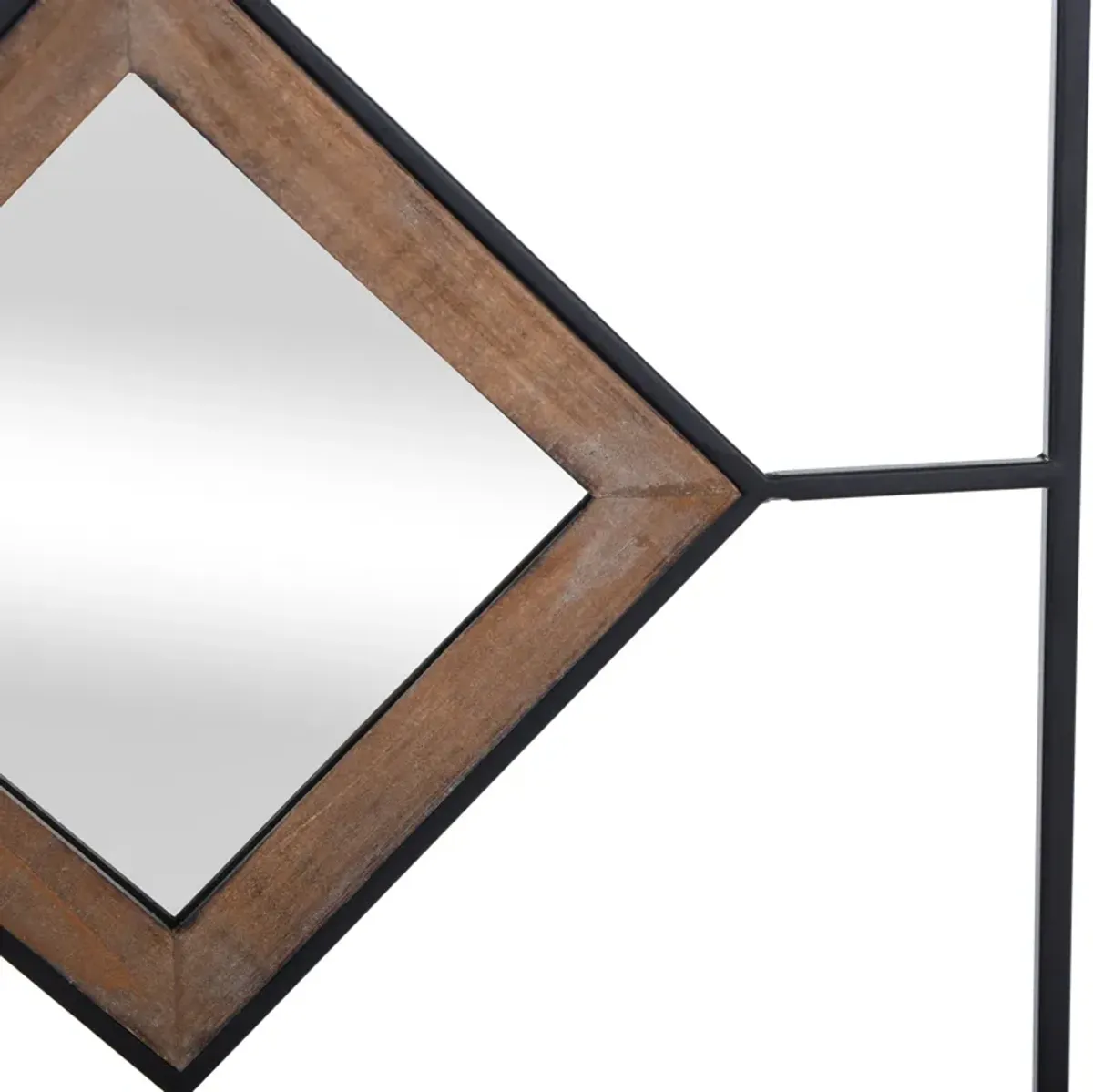 Diamond Tile Wall Mirror