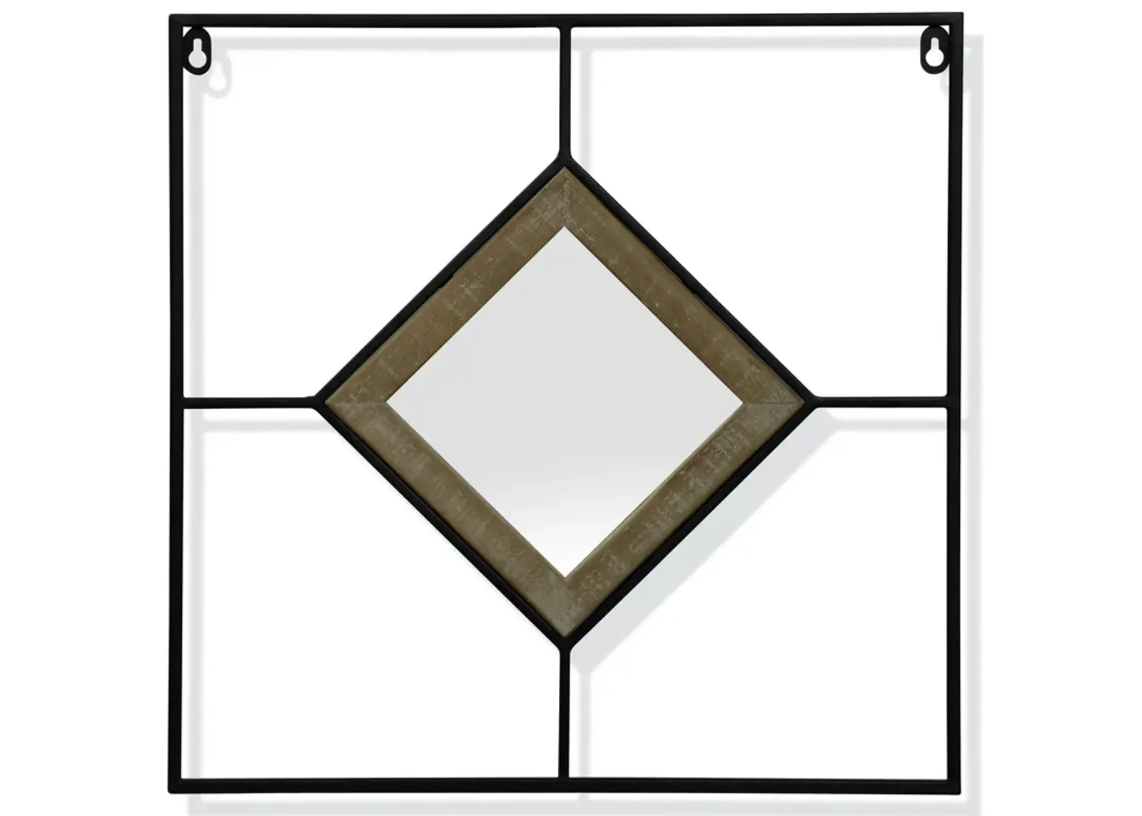 Diamond Tile Wall Mirror