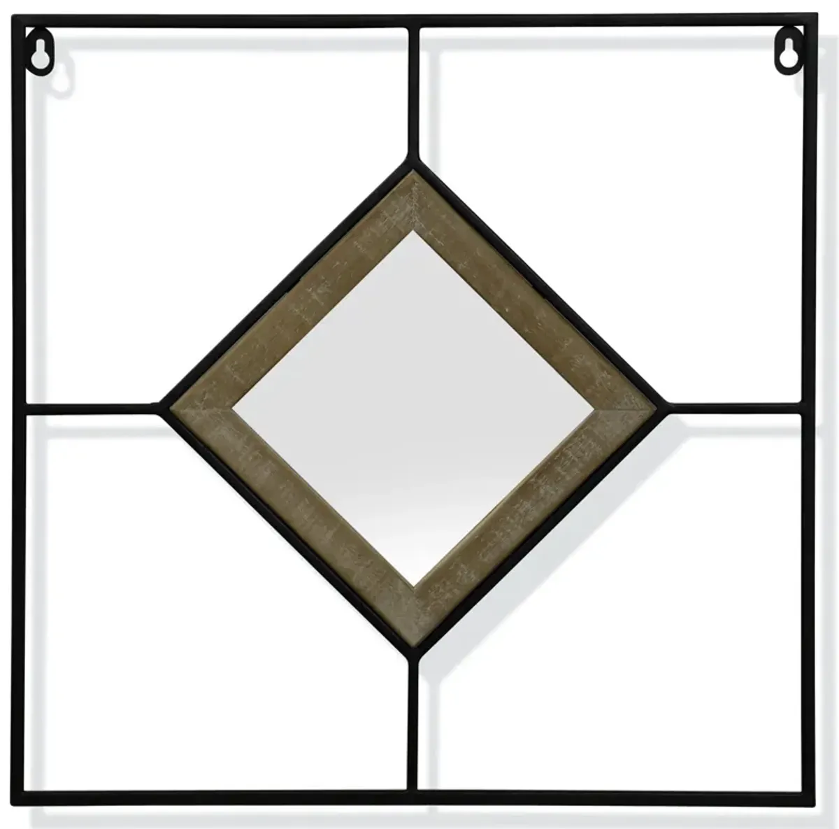 Diamond Tile Wall Mirror