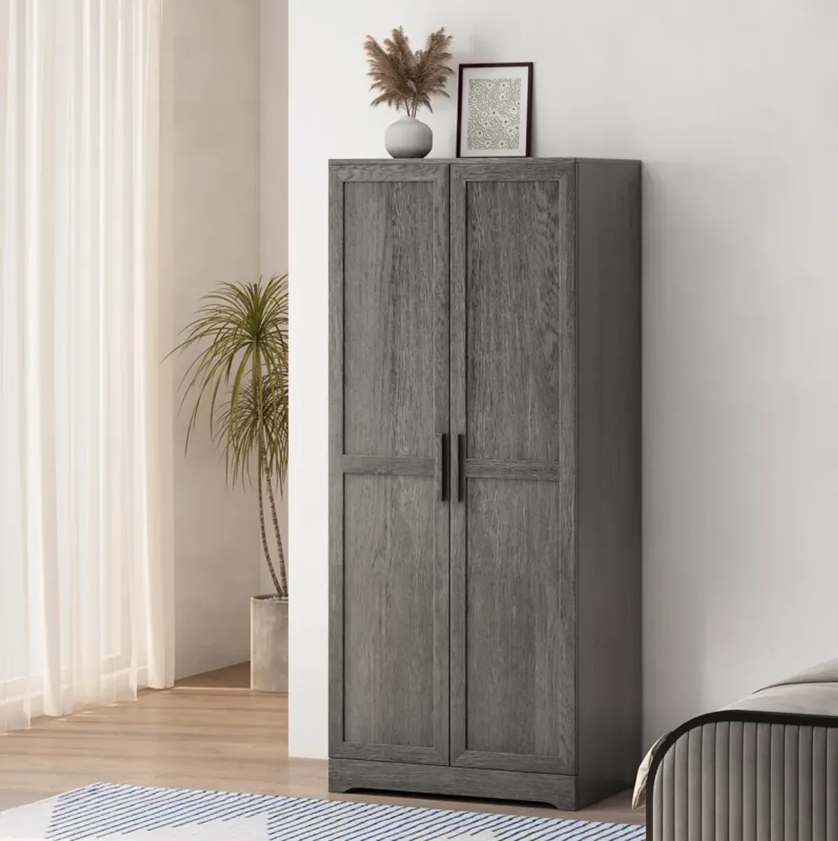 Sleek and Spacious Armoire Elevate Your Bedroom Sanctuary