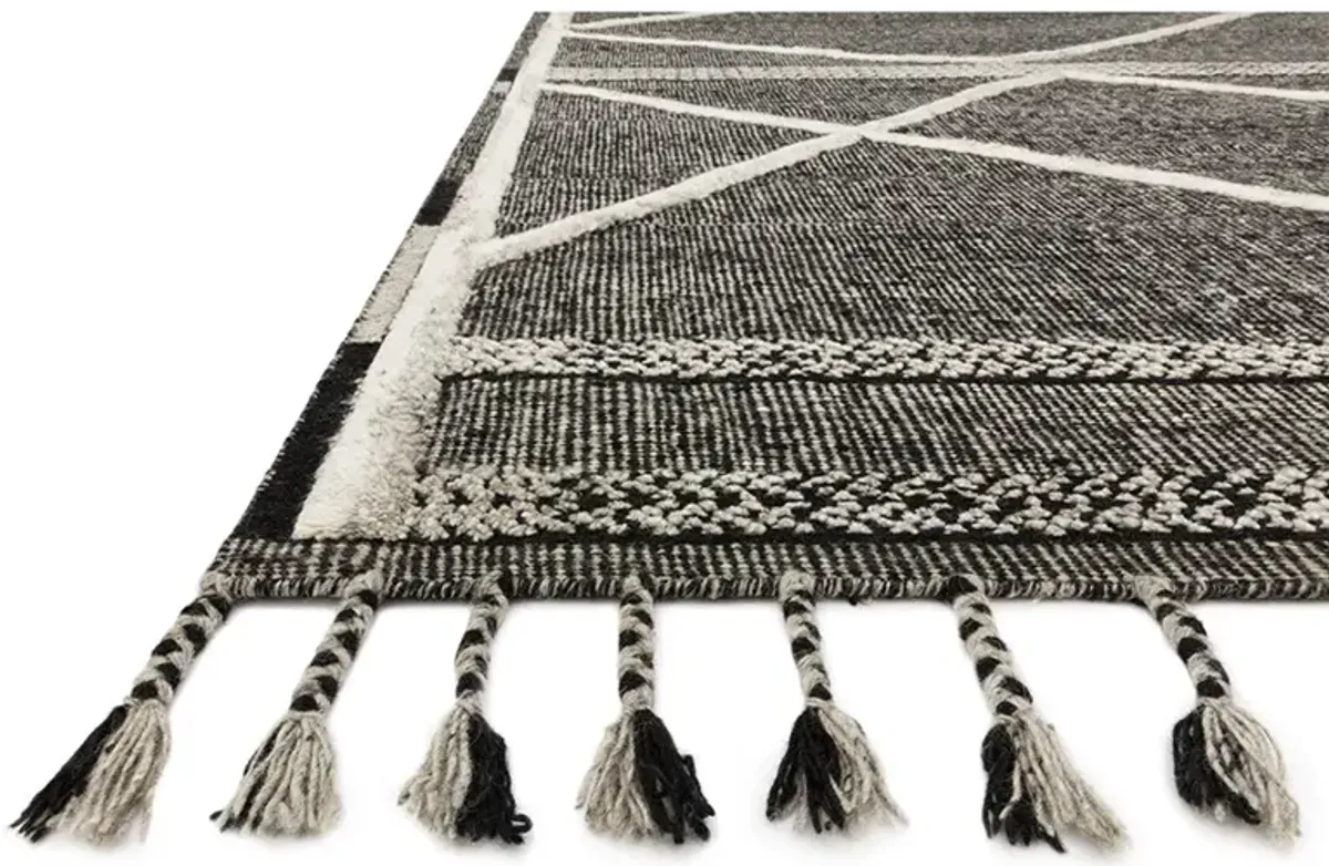 Iman IMA02 Beige/Charcoal 8'6" x 11'6" Rug