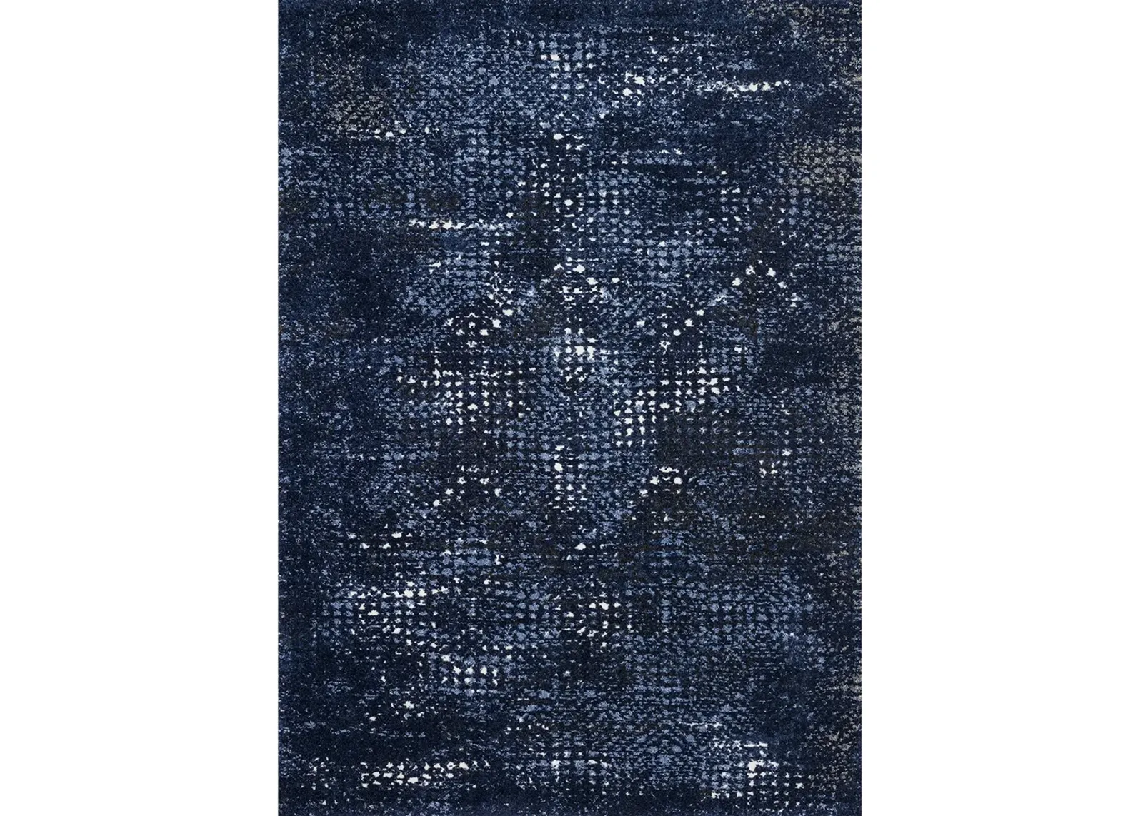 Viera VR08 Dark Blue/LBLue 3'10" x 5'7" Rug