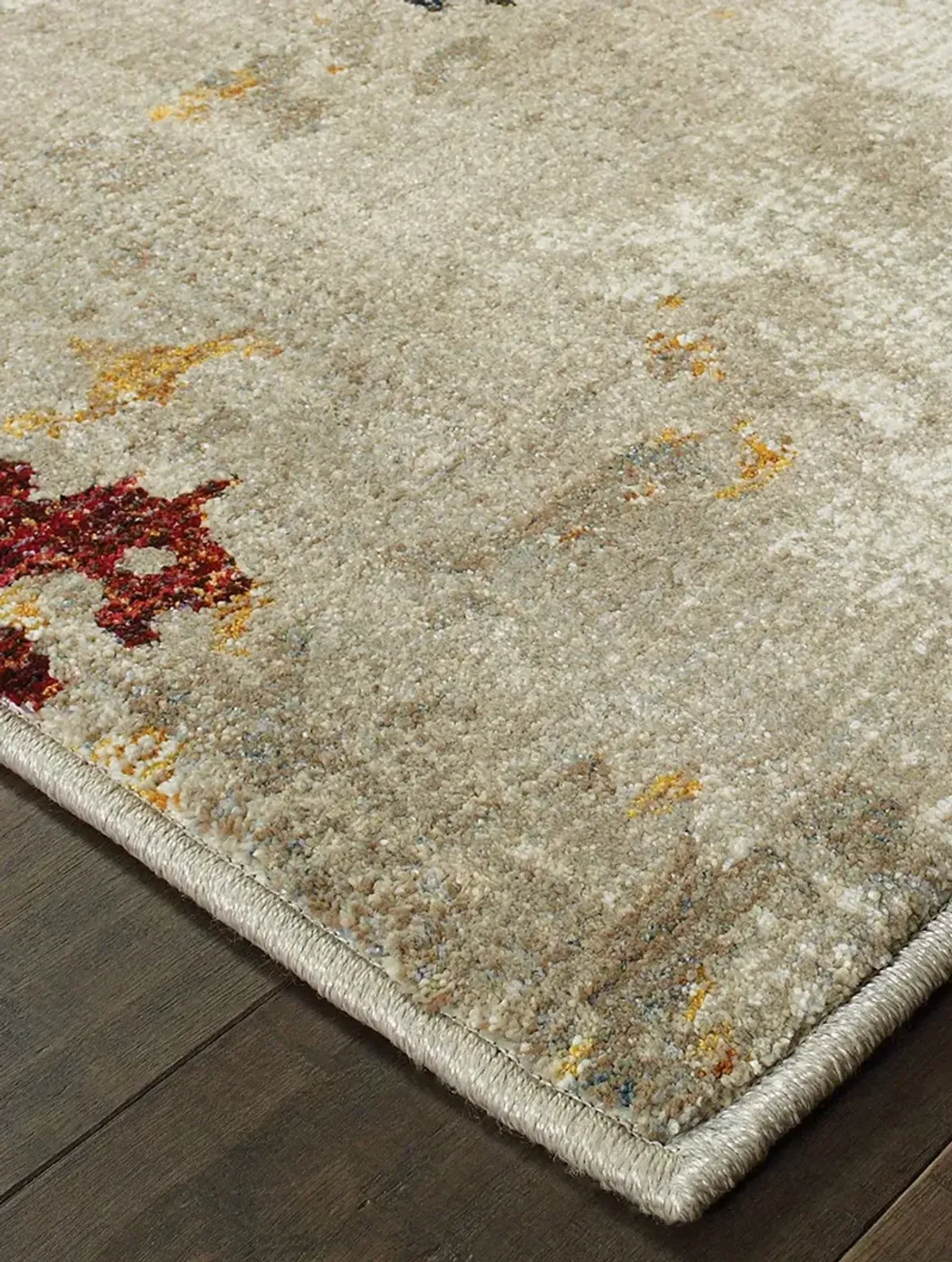 Evolution 3'3" x 5'2" Beige Rug