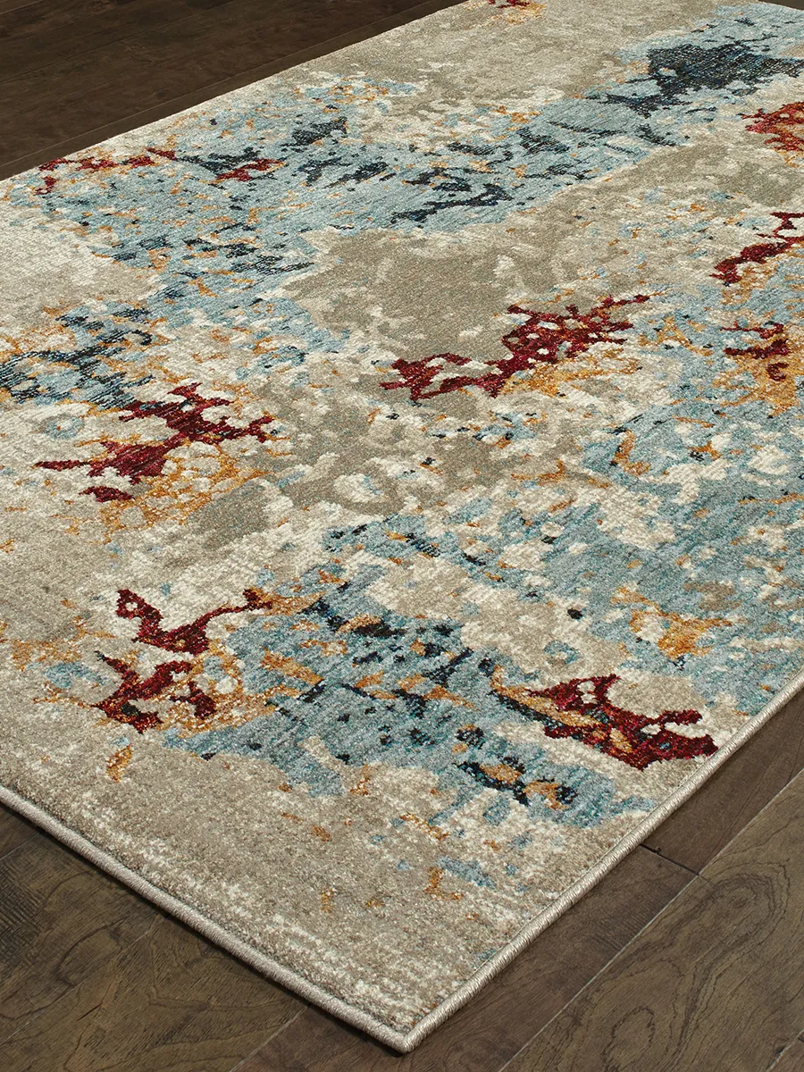 Evolution 3'3" x 5'2" Beige Rug