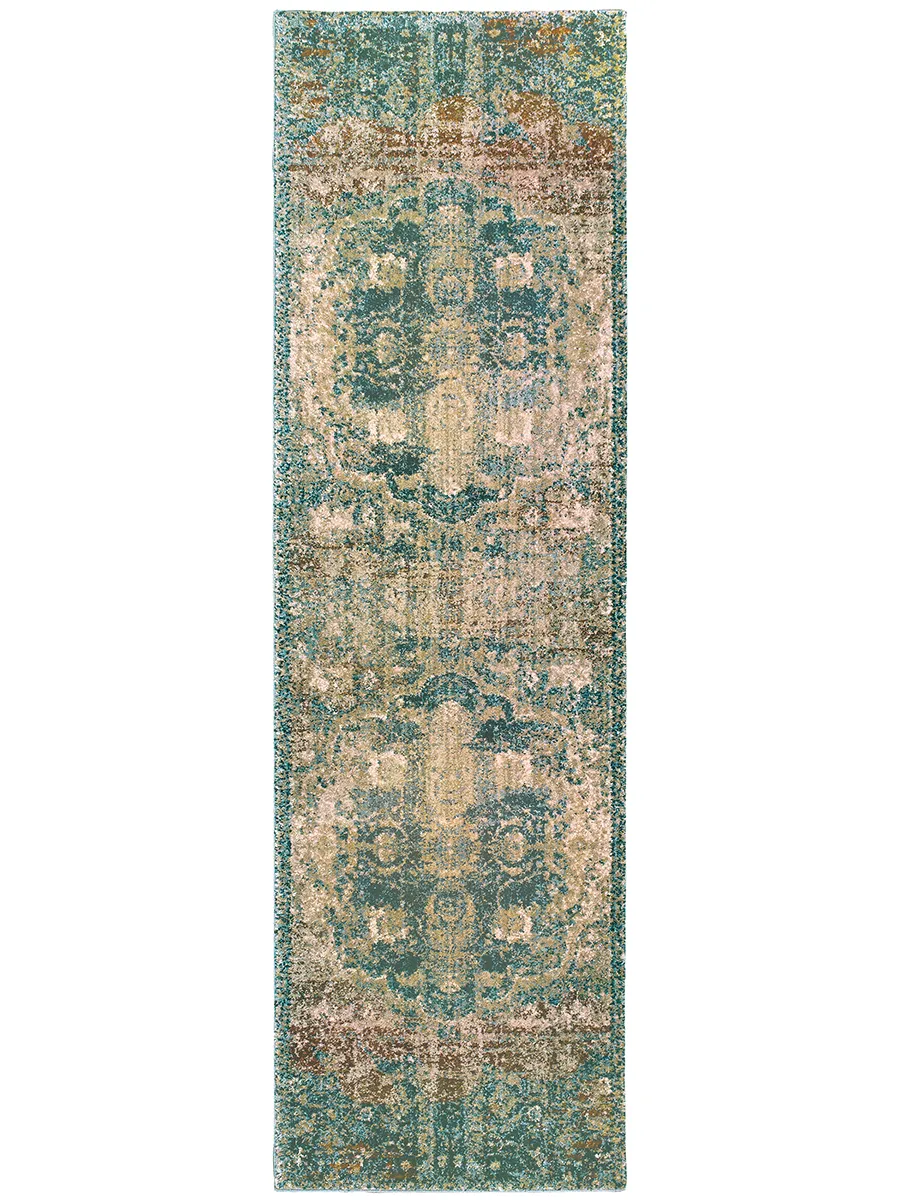 Empire 2'3" x 7'6" Gold Rug