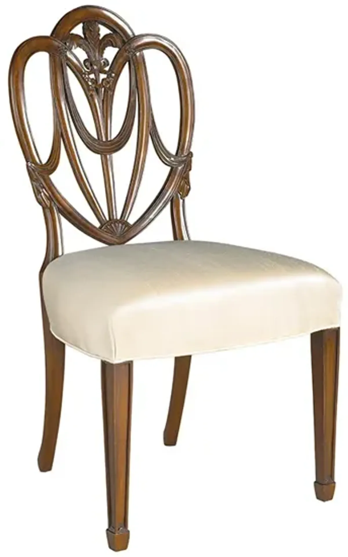 Heart Side Chair Pearl