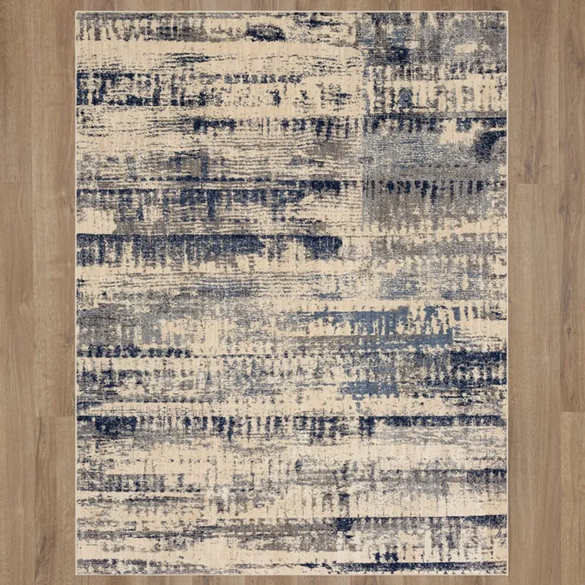 Vanguard by Drew & Jonathan Home Ephemeral Ink Blue 2' 4" X 7' 10" Rug