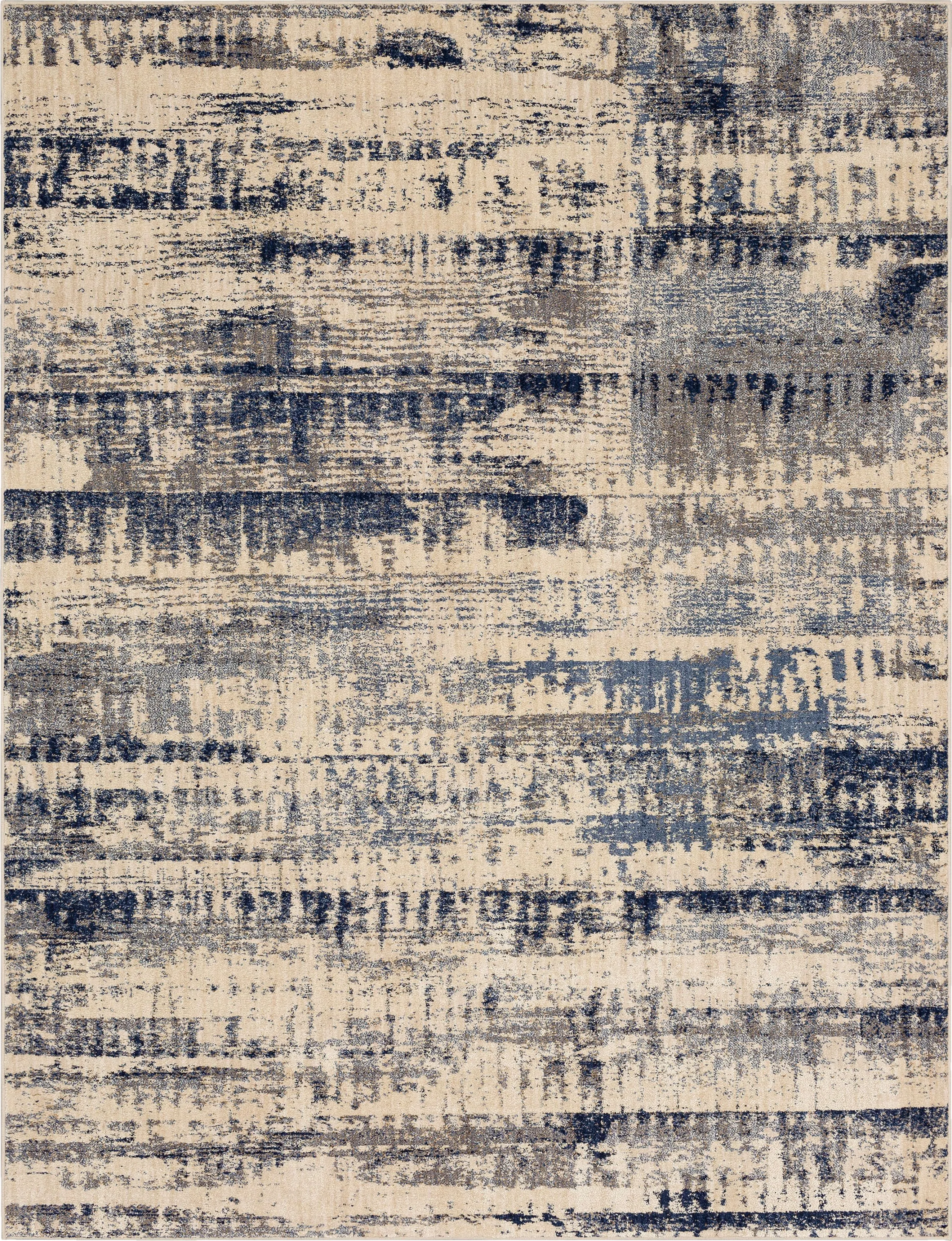 Vanguard by Drew & Jonathan Home Ephemeral Ink Blue 2' 4" X 7' 10" Rug