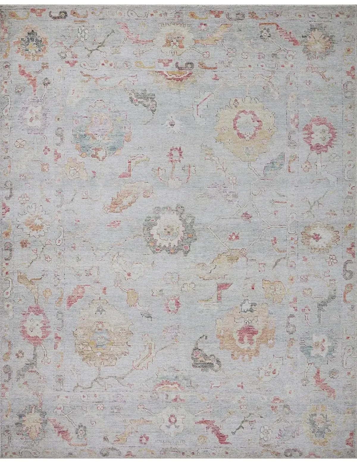 Elysium ELY04 Silver/Multi 5' x 7'6" Rug