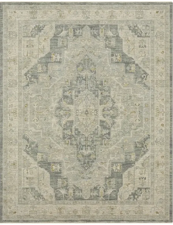 Adalia Kumra Dark gray 2' 7" X 7' 3" Rug