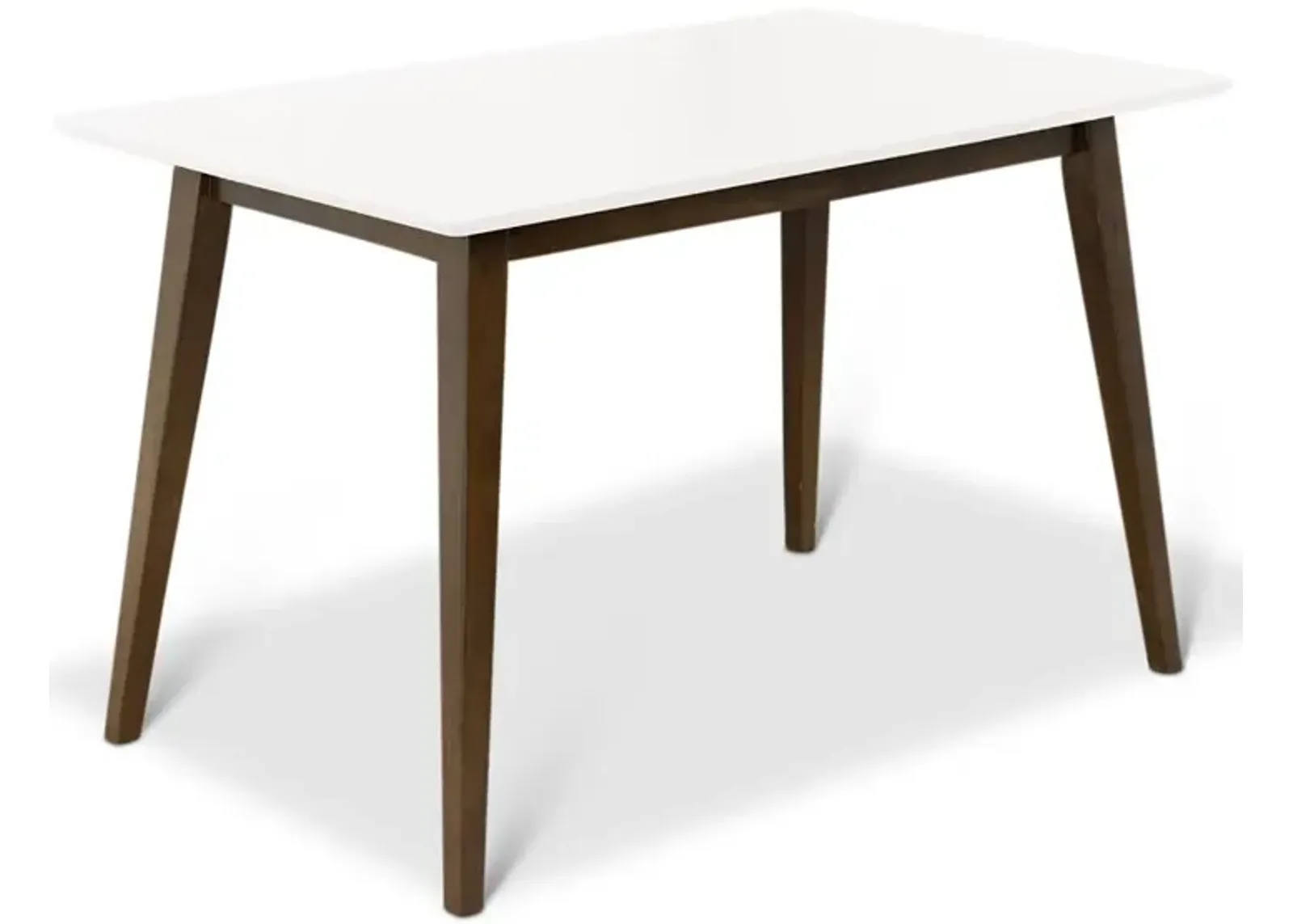 Ashcroft Furniture Co Levi Modern Style Solid Wood Rectangular Dining Kitchen Table