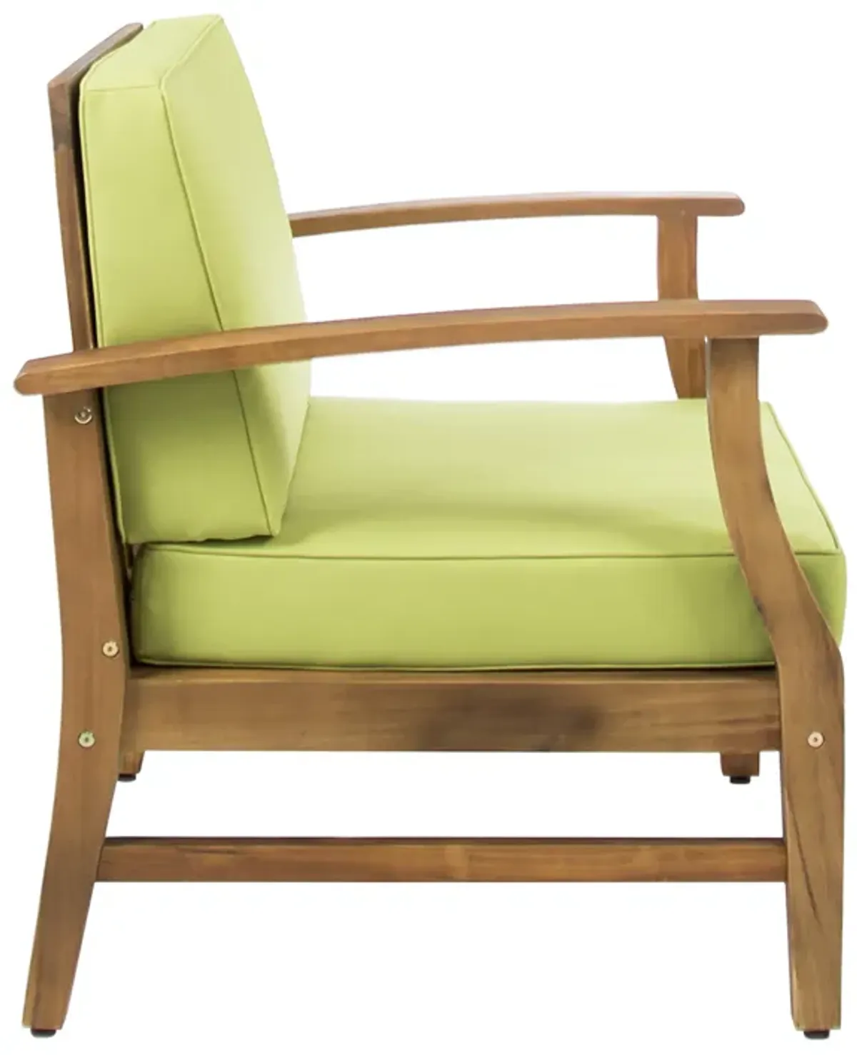 Christopher Knight Home® Wood Frame Club Chair Armchair for Outdoor Indoor