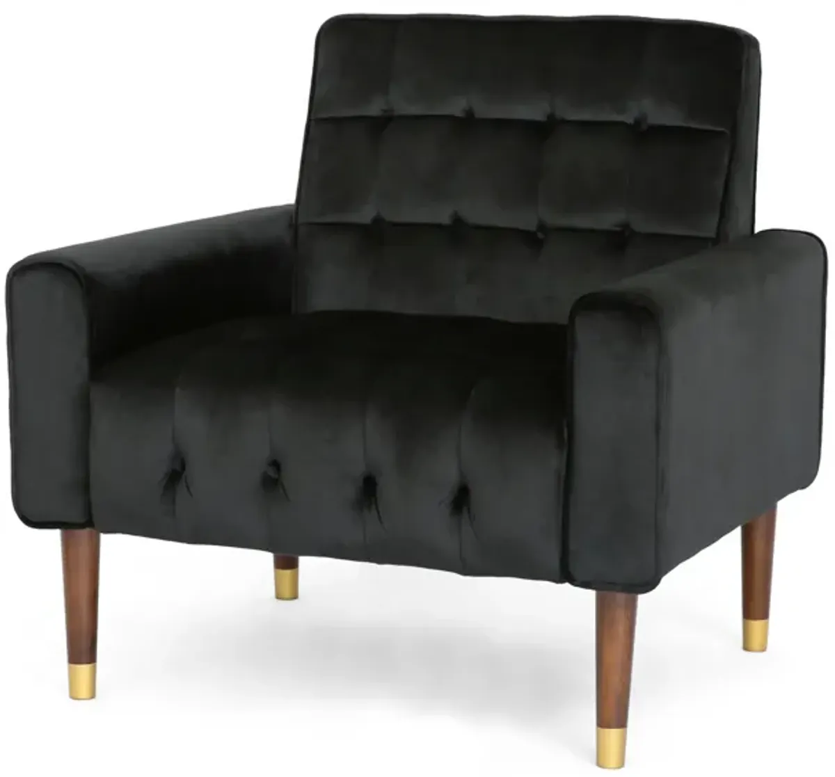 Merax Modern Arm Chair with Tufted Back