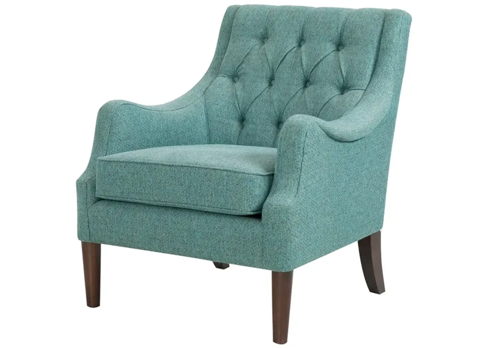 Gracie Mills Gibson Classic Comfort Button Tufted Accent Chair