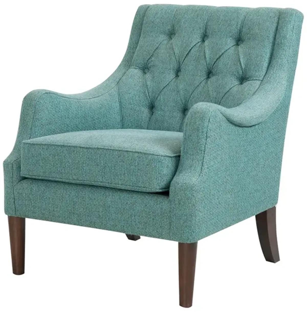 Gracie Mills Gibson Classic Comfort Button Tufted Accent Chair