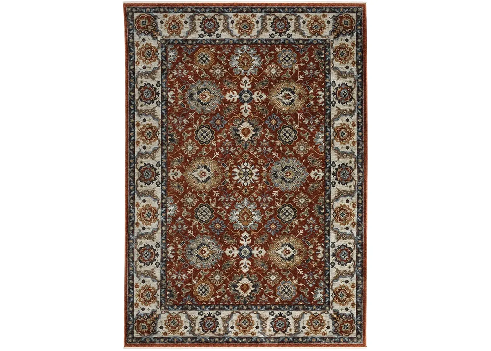 Aberdeen 9'10" x 12'10" Red Rug