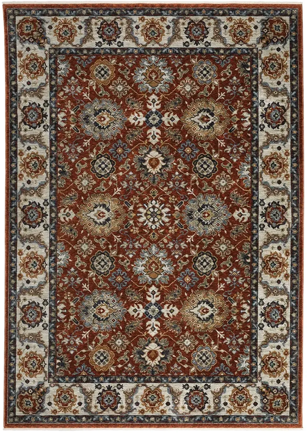 Aberdeen 9'10" x 12'10" Red Rug