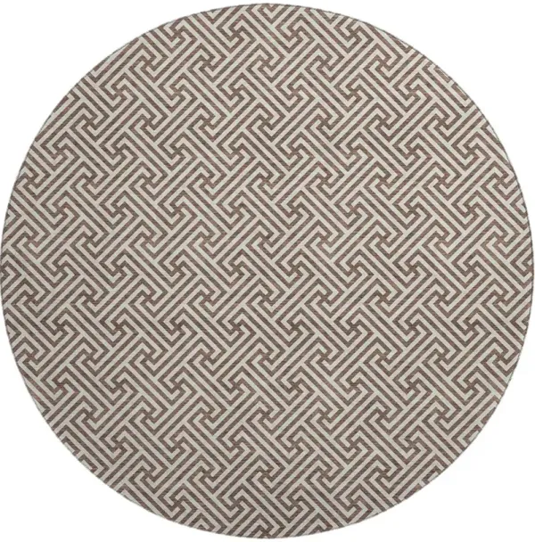 The Reserve TR5 Coffee 8' Round Rug