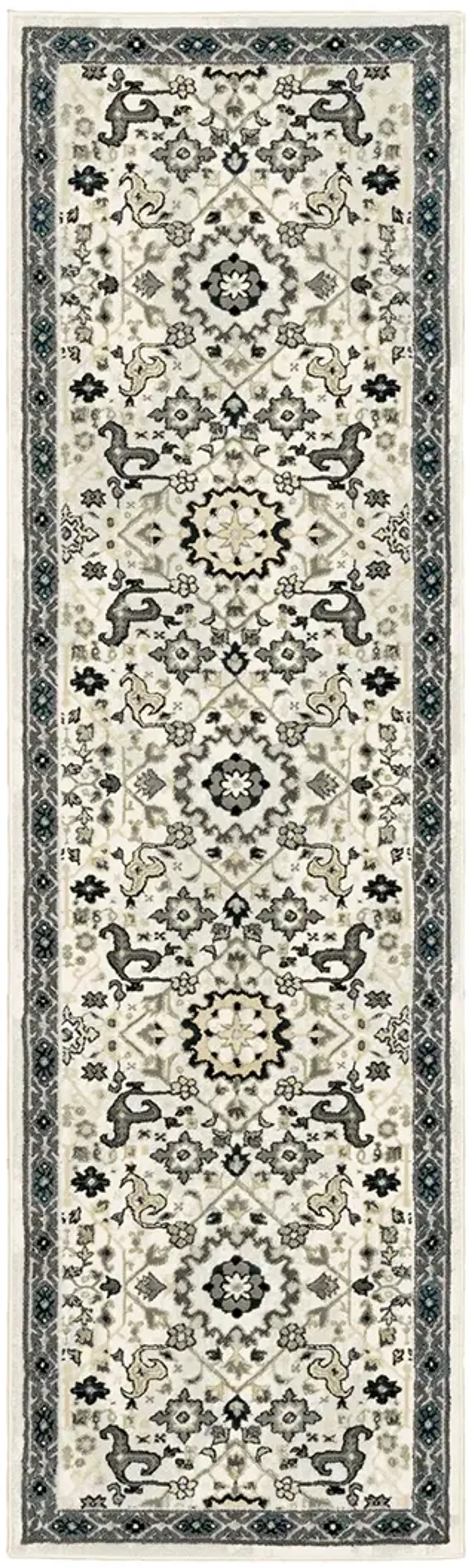 Bowen 2'3" x 7'6" Ivory Rug