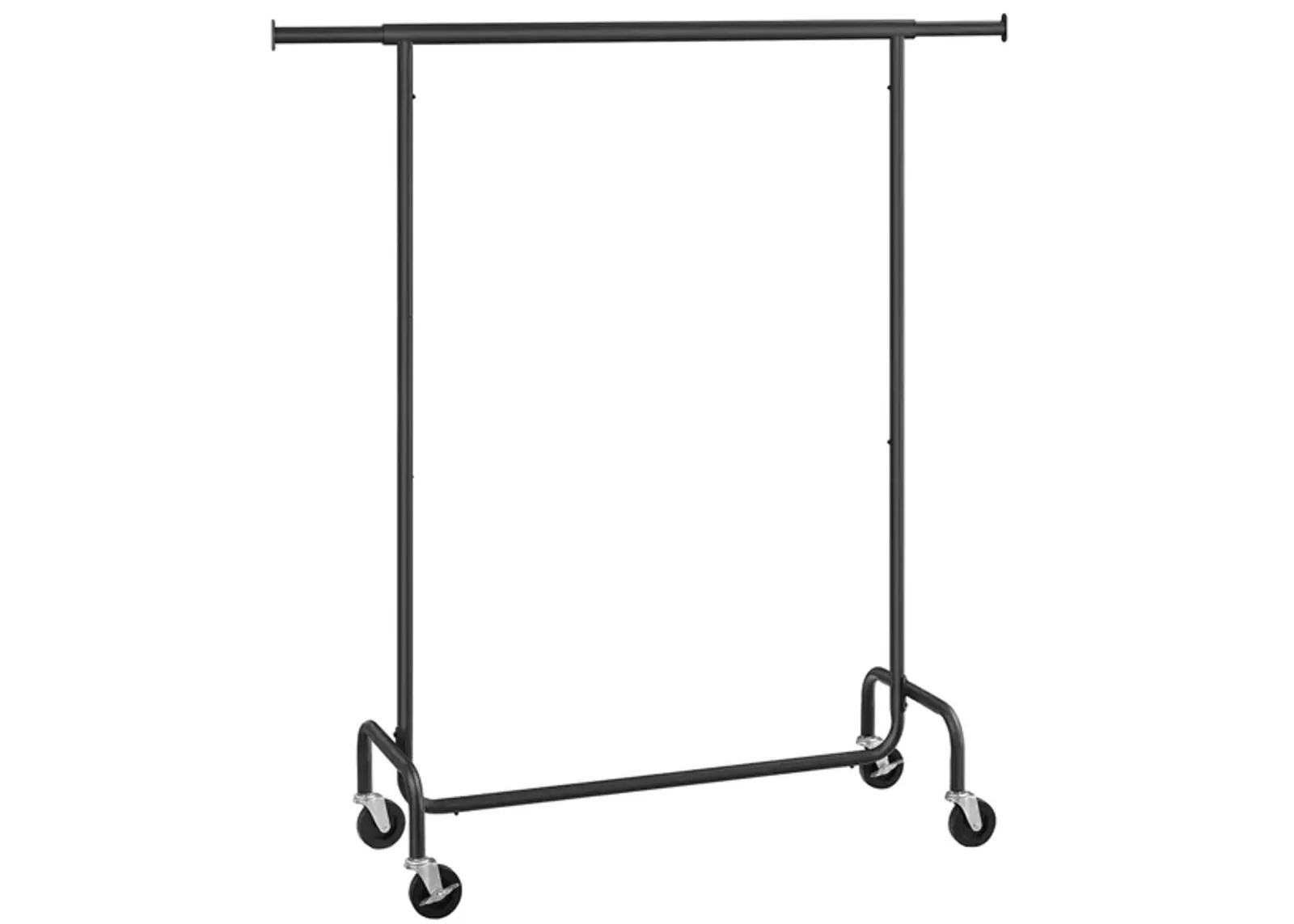 Heavy-Duty Clothes Rack with Extendable Hanging Rod