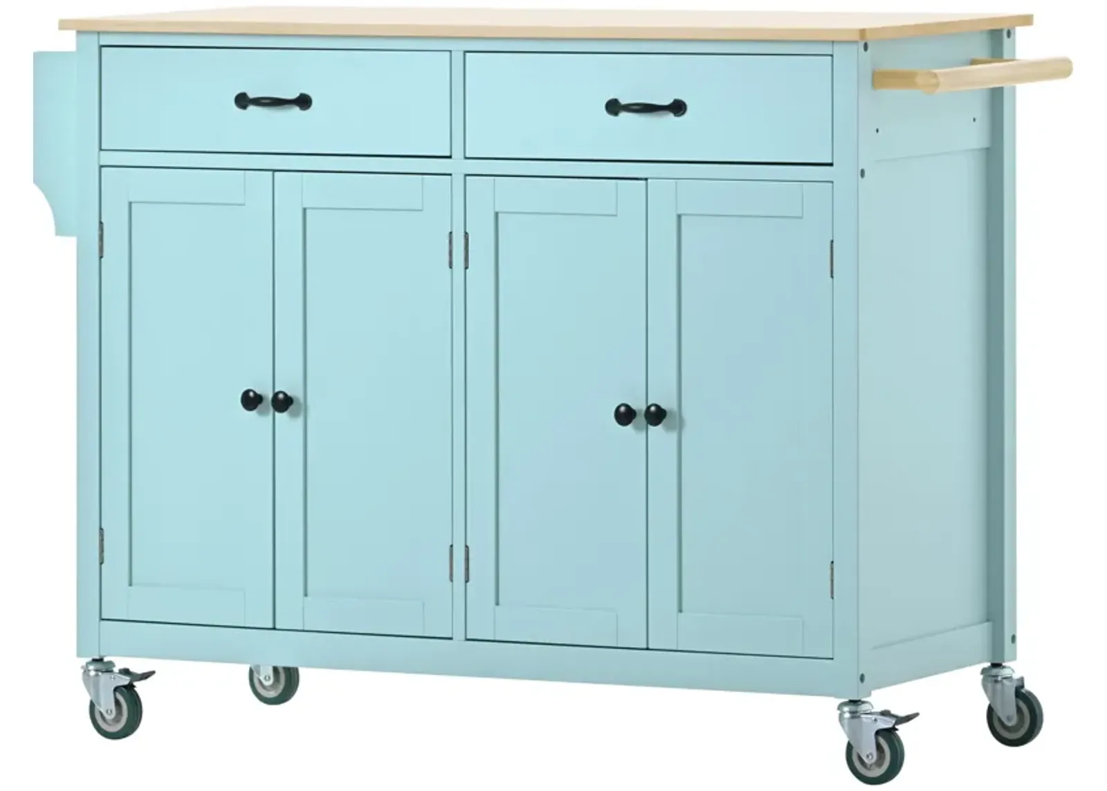 Merax Kitchen Island Cart