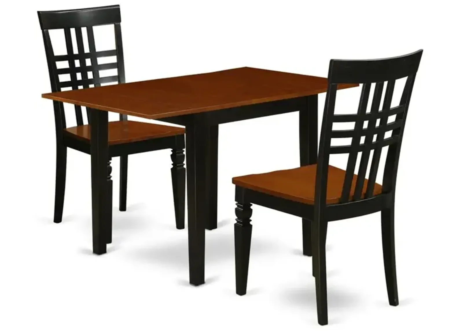 Dining Room Set Black & Cherry