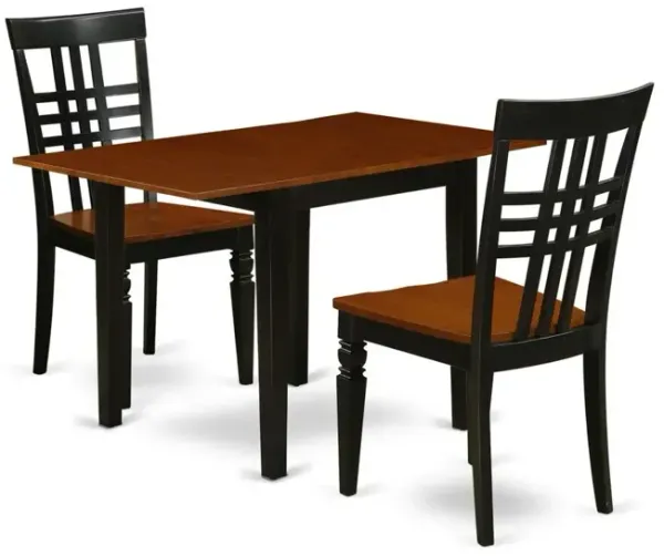 Dining Room Set Black & Cherry
