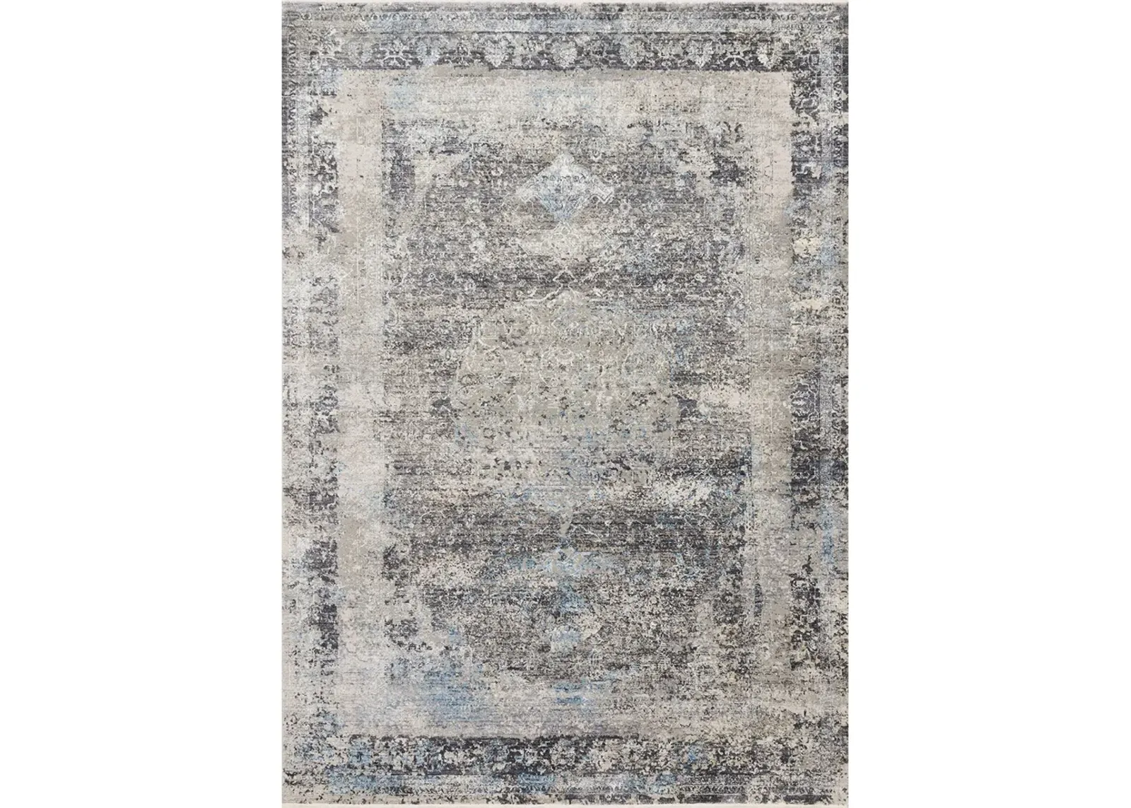 Franca Charcoal/Sky 9'6" x 13' Rug