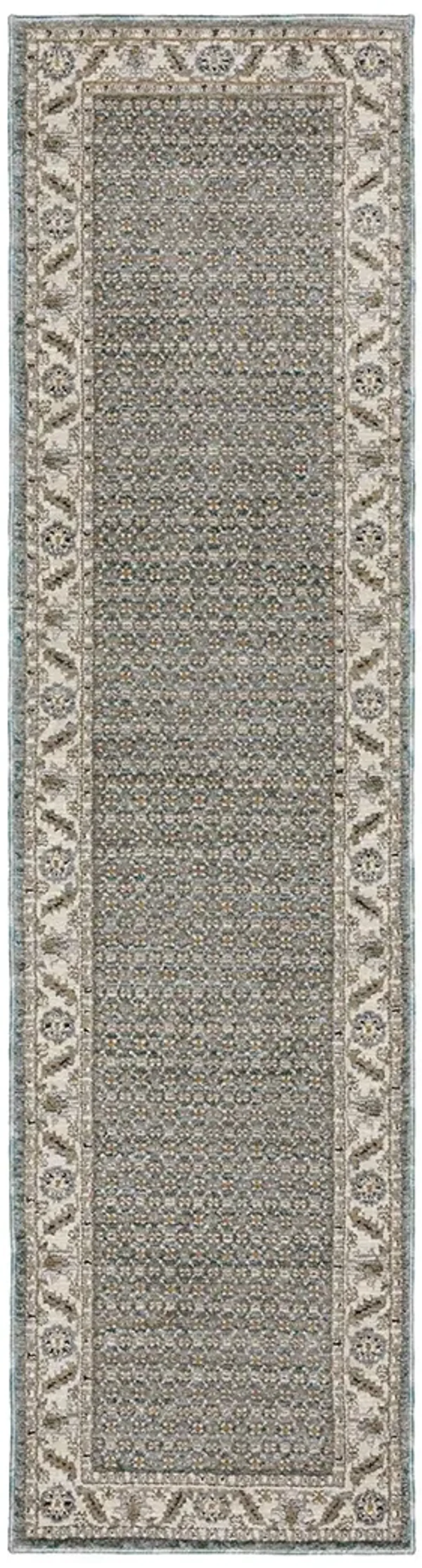 Andorra 2'3" x 8' Blue Rug