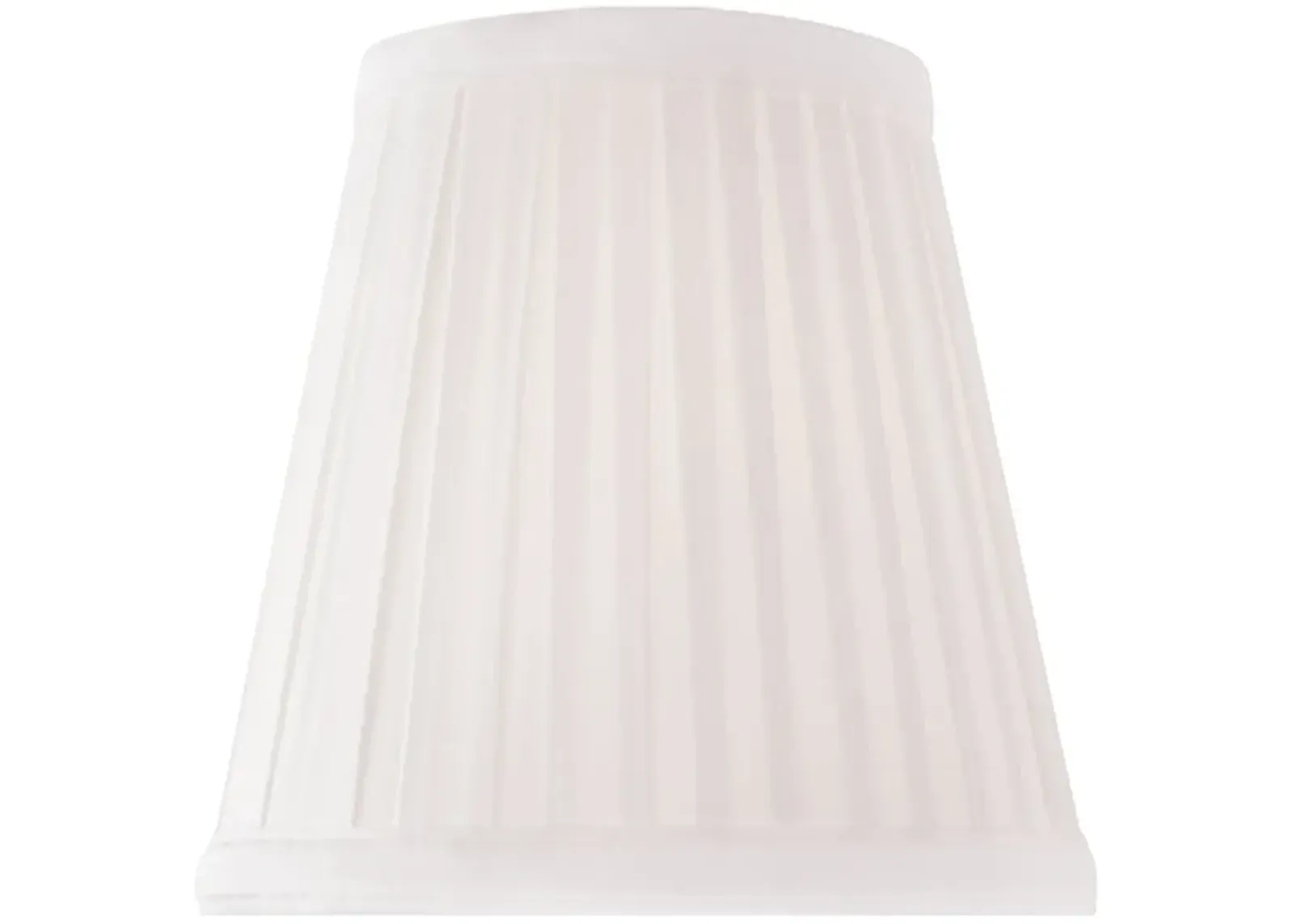 5" Silk Pleat Candle ClipShade