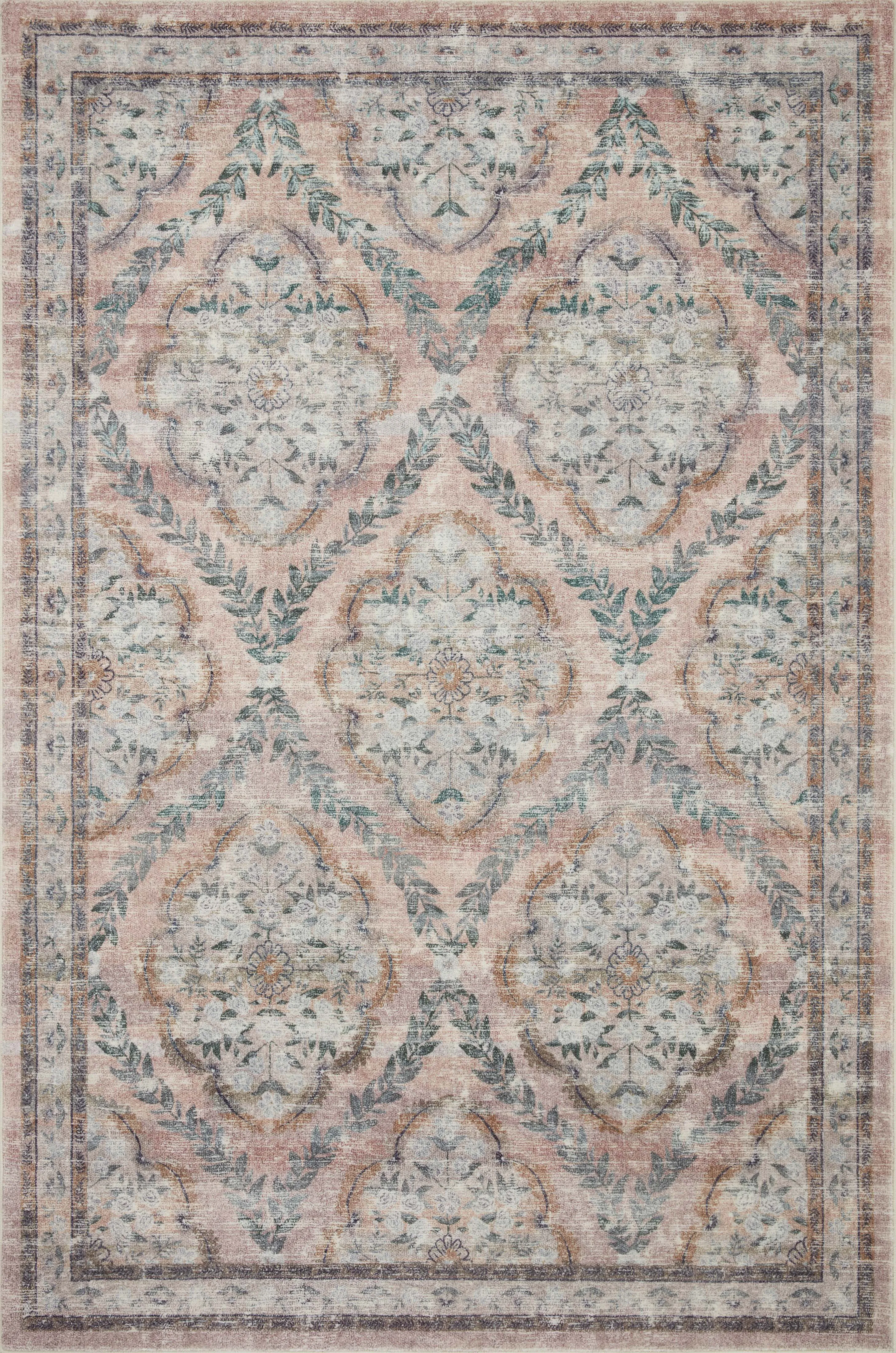 Courtyard COU02 Blush 5' x 7'6" Rug