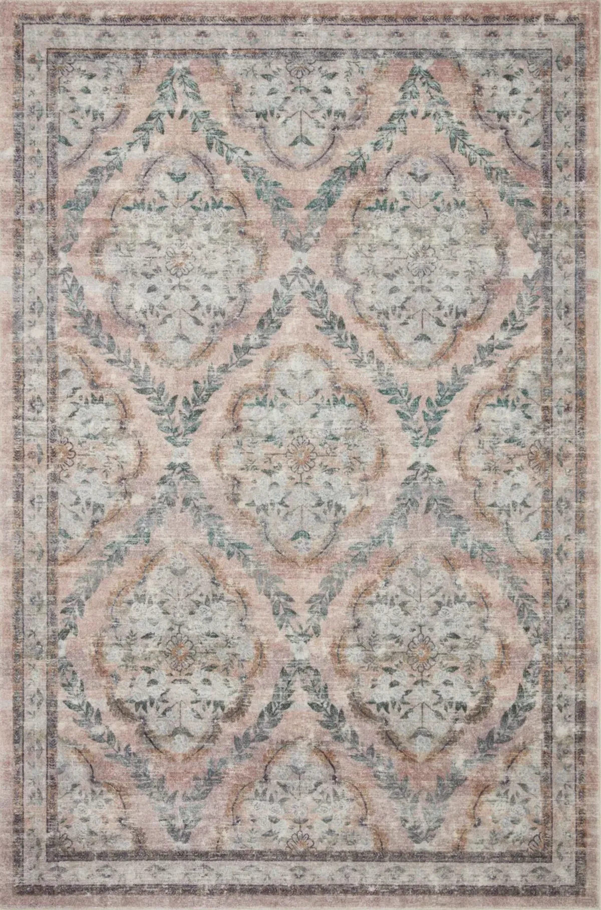 Courtyard COU02 Blush 5' x 7'6" Rug