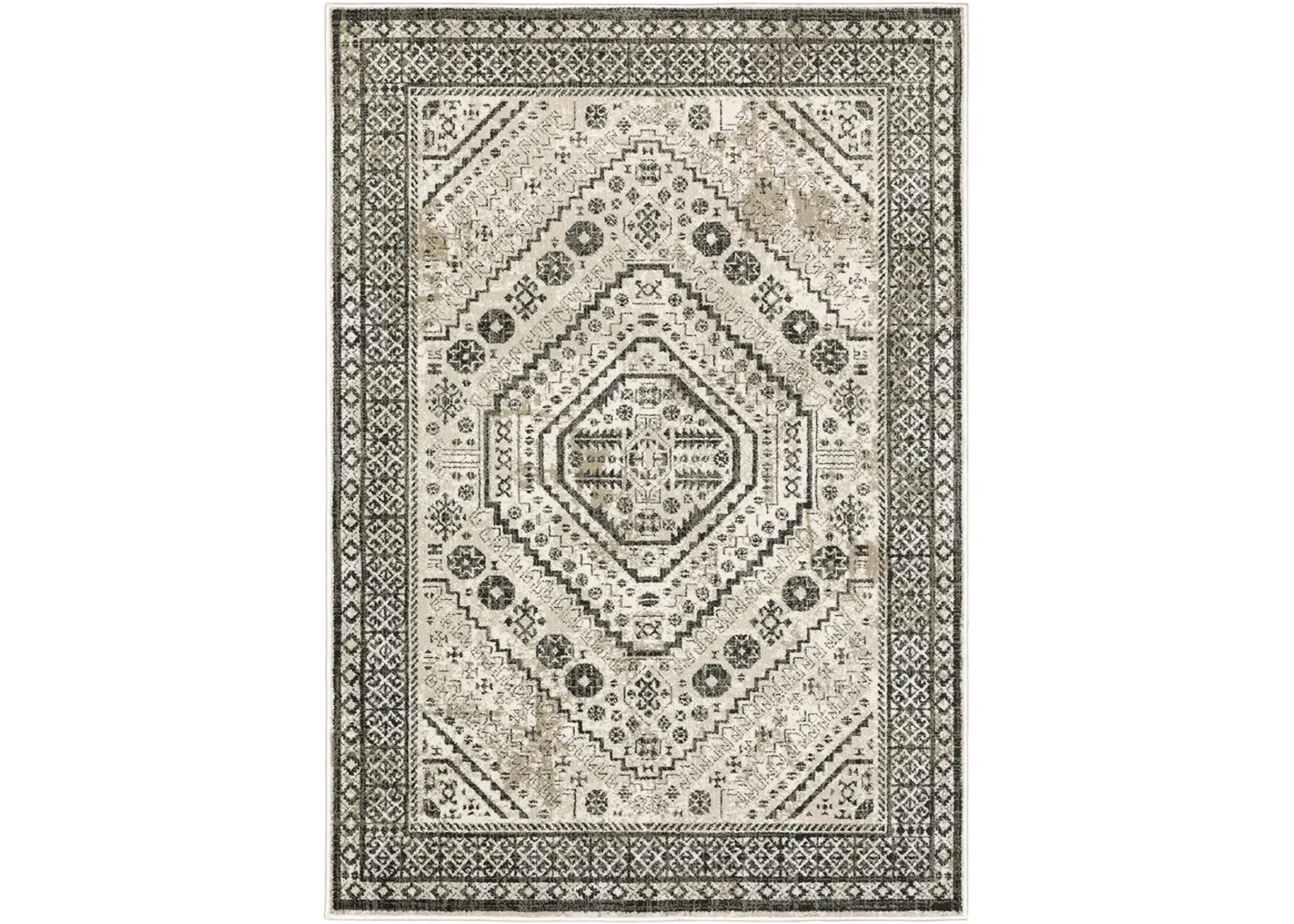 Georgia 6'7" x 9'2" Ivory Rug