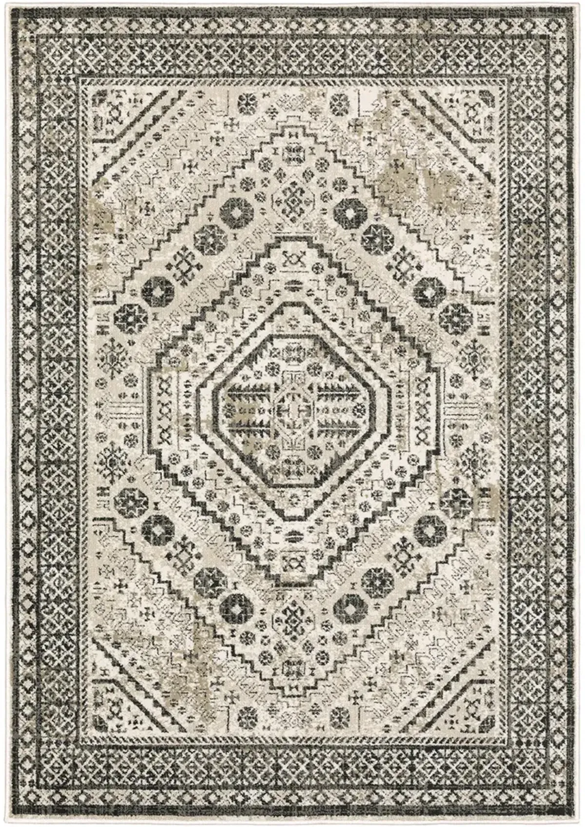 Georgia 6'7" x 9'2" Ivory Rug