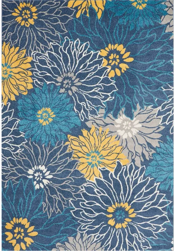 Passion PSN17 Blue 6'7" x 9'6" Rug