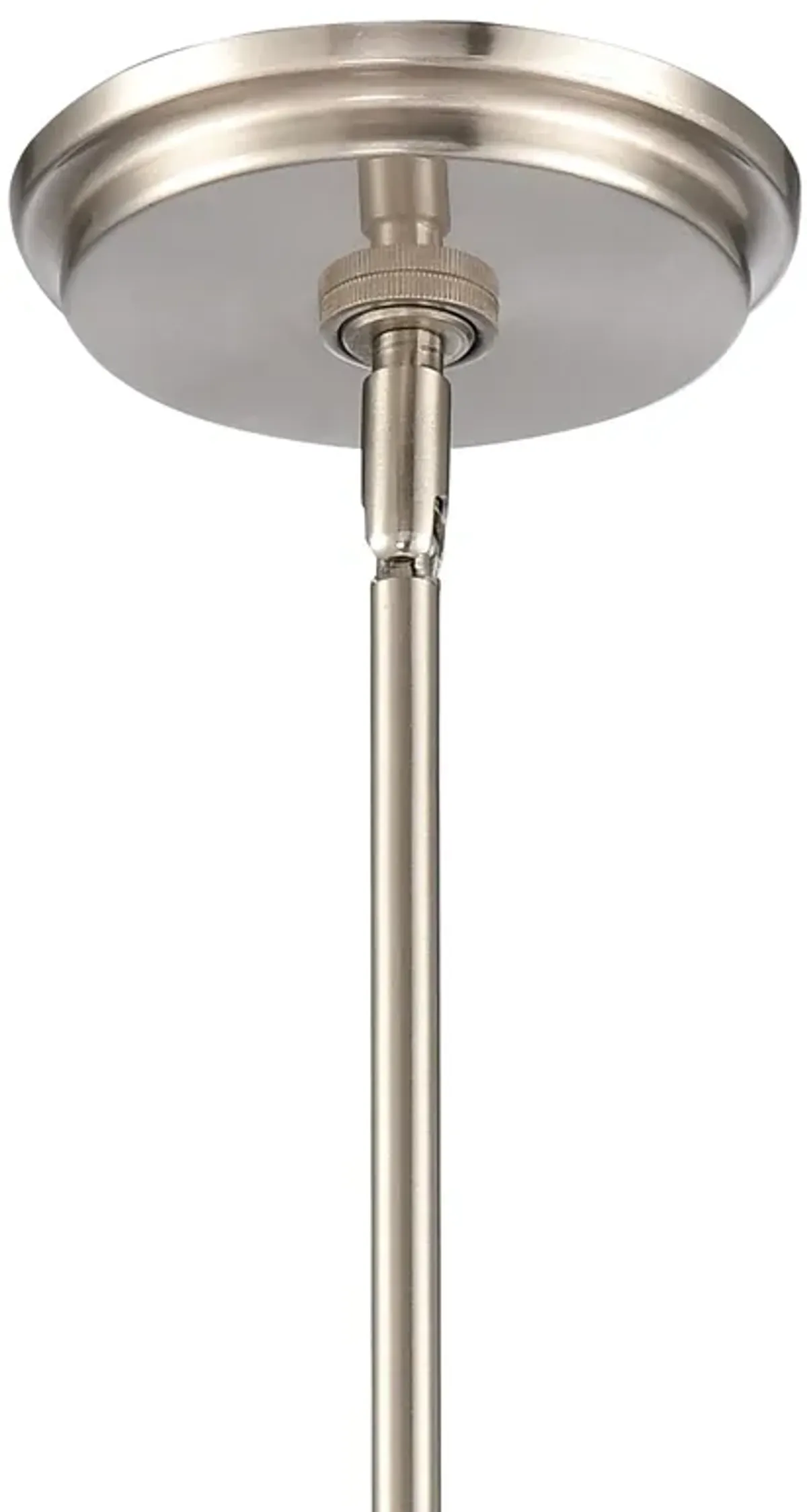 Urbanite 9" wide silver Mini Pendant