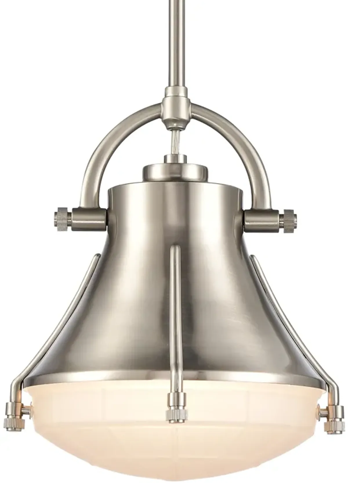 Urbanite 9" wide silver Mini Pendant