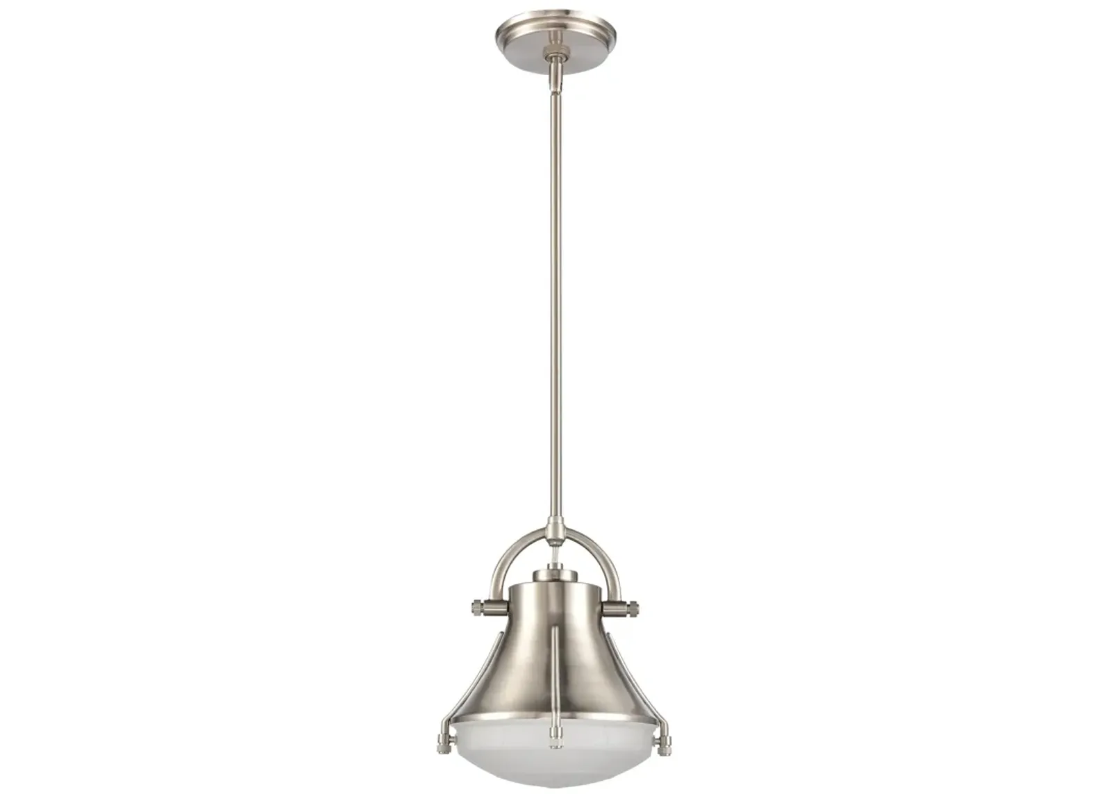 Urbanite 9" wide silver Mini Pendant